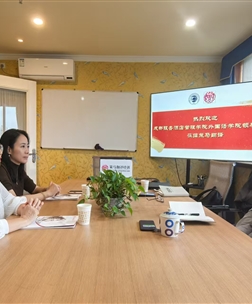 我院赴策马翻译公司深化校企合作