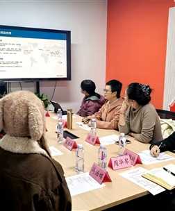 外国语学院院长黄鸣一行赴澳鹏数据科技(成都)有限公司开展 访企拓岗专项行动