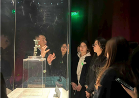 沉浸式研学激活课堂实践：省级一流课程《旅游英语》走进金沙遗址博物馆